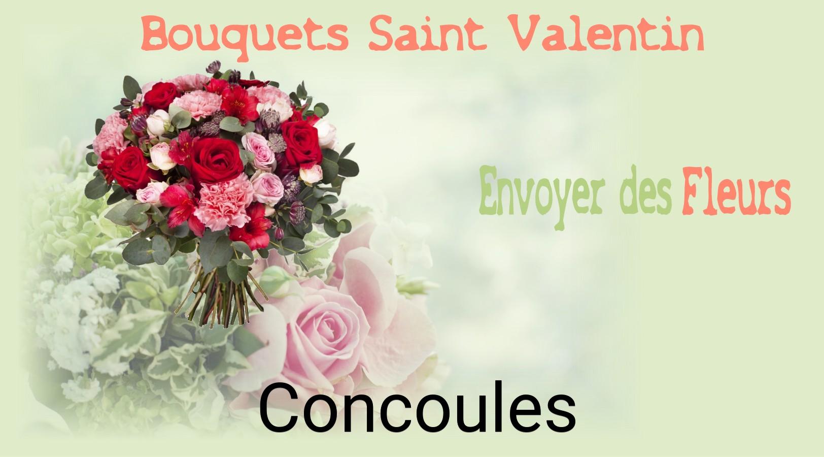 Roses de Saint-Valentin livrées à Concoules